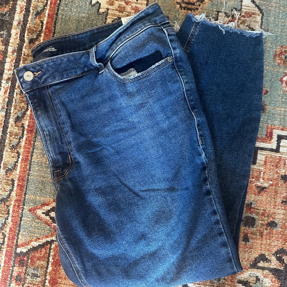 Old Navy Dark Blue Skinny Jeans